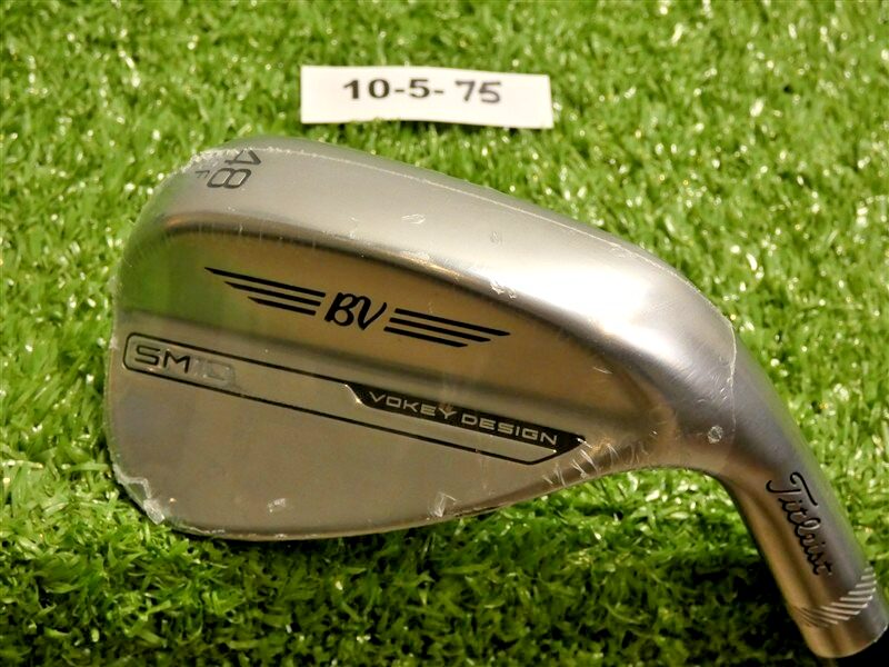 Titleist Vokey SM10 Tour Chrome 48* 10* Pitching Wedge F Grind DG Steel New