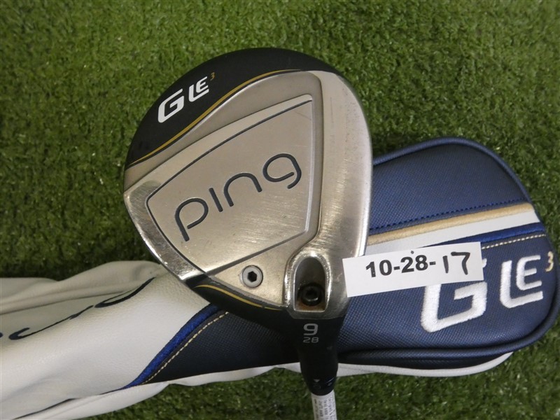 PING G Le3 28* Womens 9 Wood ULT250 Lite Ladies Graphite with Headcover