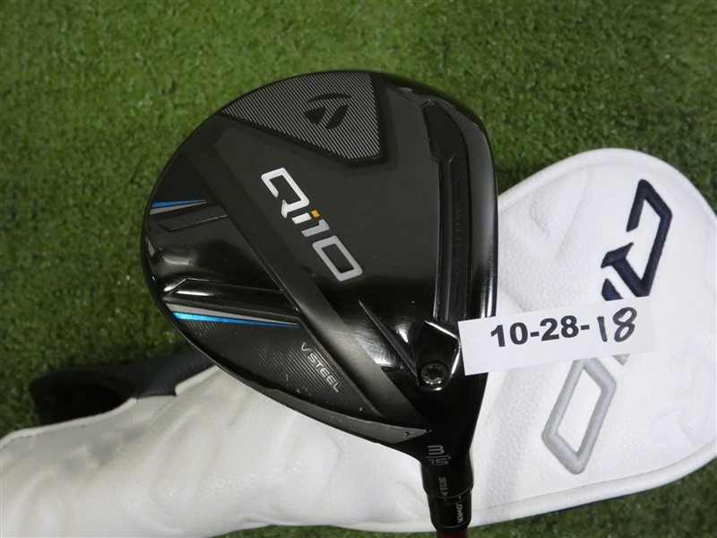 TaylorMade Qi10 15* 3 Wood Speeder NX 50 Regular Graphite w Headcover Excellent