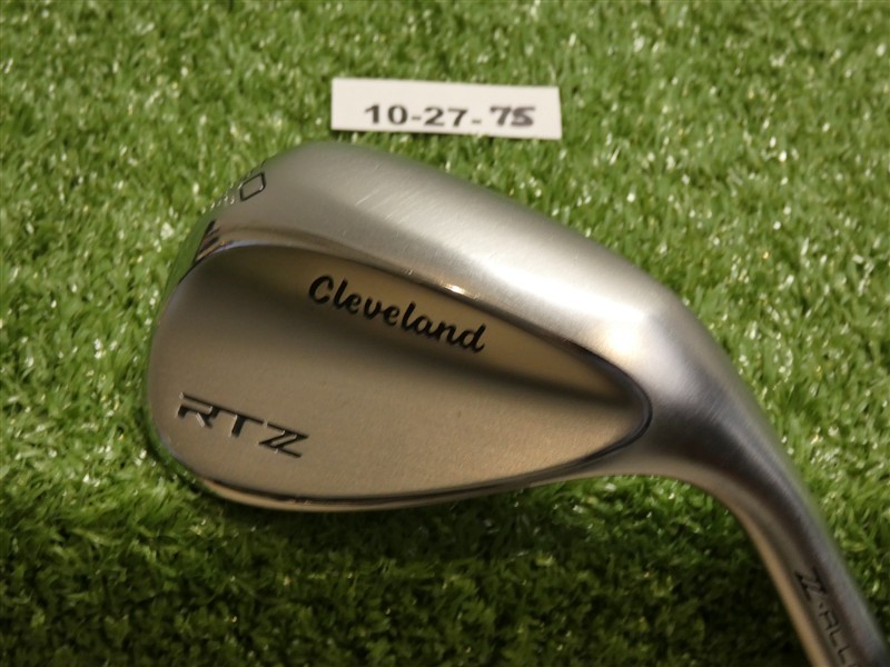 Cleveland RTZ ZipCore Tour Satin 60* 10* Lob Wedge Mid DG Spinner Steel