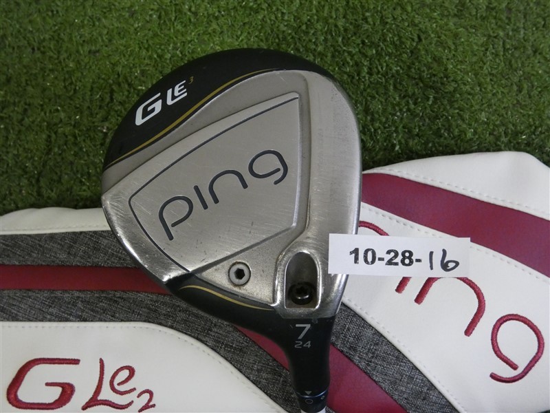 PING G Le3 24* Womens 7 Wood ULT250 Lite Ladies Graphite with G Le2 Headcover