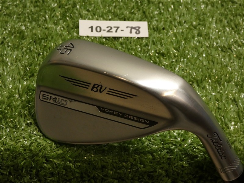 Titleist Vokey SM10 Tour Chrome 46* 10 Pitching Wedge F Grind DG Steel Excellent