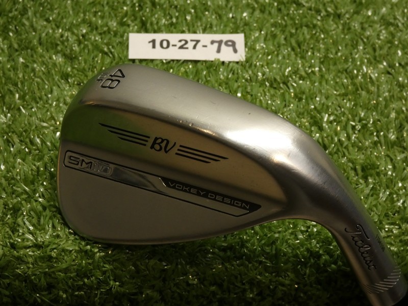 Titleist Vokey SM10 Tour Chrome 48* 10 Pitching Wedge F Grind DG Steel Excellent