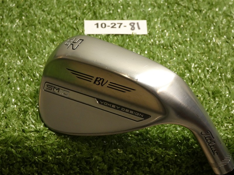 Titleist Vokey SM10 Tour Chrome 52* 08* Gap Wedge F Grind Dynamic Gold Steel