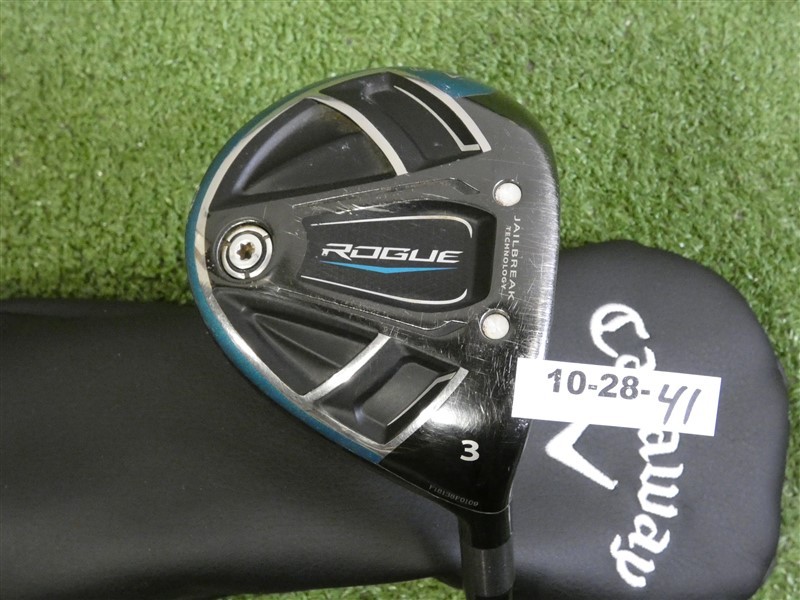 Callaway Rogue 15* 3 Wood Aldila Synergy 60 Regular Graphite with Black HC Mid