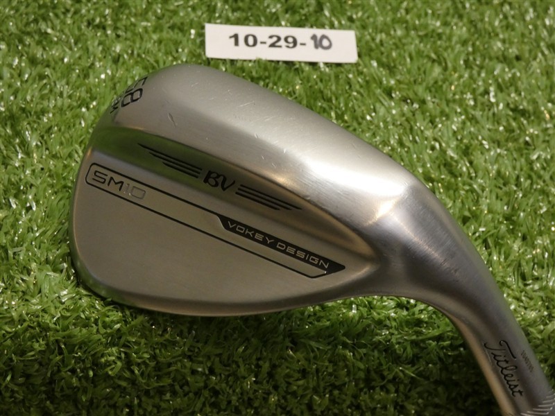 Titleist Vokey SM10 Tour Chrome 58* 08* Lob Wedge M Grind Dynamic Gold Steel