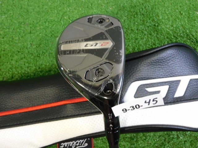 Titleist GT2 21* 4 Hybrid HZRDUS Black 5G 80g 6.0 Stiff Graphite w Headcover New