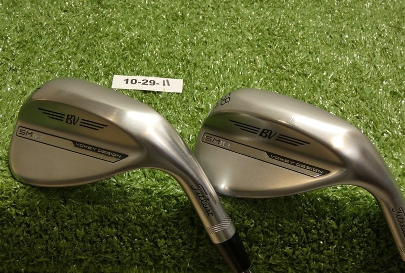 Titleist Vokey SM10 Tour Chrome 54/58* 12* Sand/Lob Wedge Set DG Steel Mint