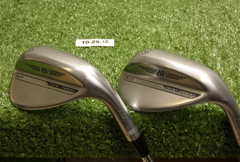 Titleist Vokey SM10 Tour Chrome 54/58* 10* Sand/Lob Wedge Set Dynamic Gold Steel