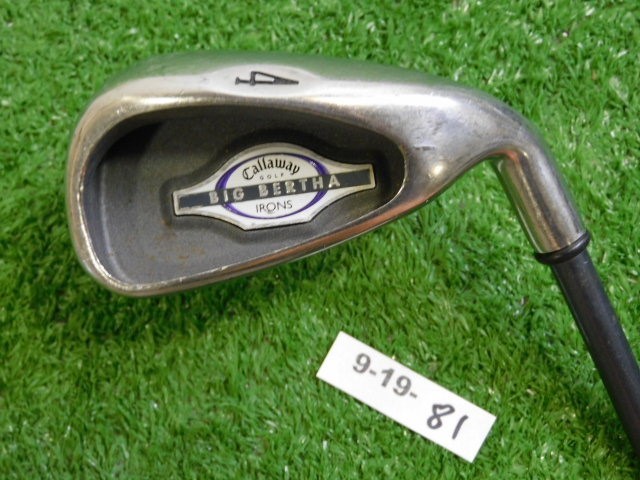 Callaway Big Bertha Womens 4 Iron RCH 65i Ladies Graphite