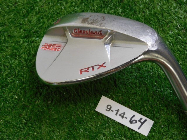 Cleveland RTX Deep Forged 58* 12* Lob Wedge Dynamic Gold S200 Steel