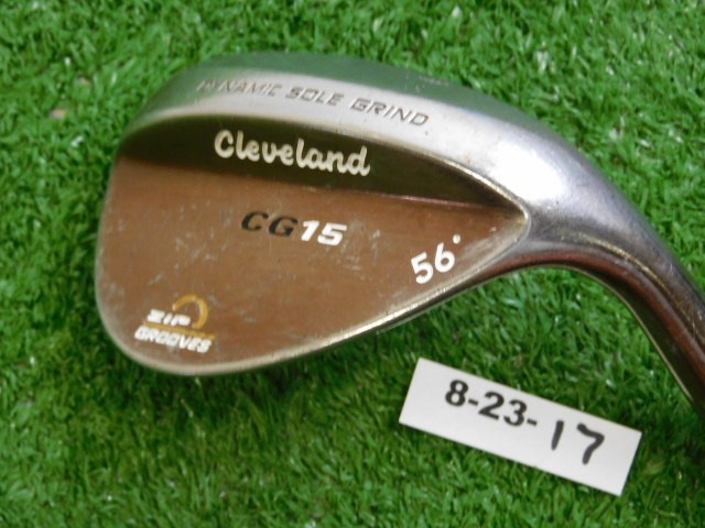 Cleveland CG15 DSG Oil Quench 56* Sand Wedge Traction Steel +.5″