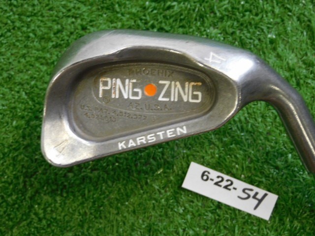 PING Zing 4 Iron KT-M Stiff Steel Orange Dot 2* Flat