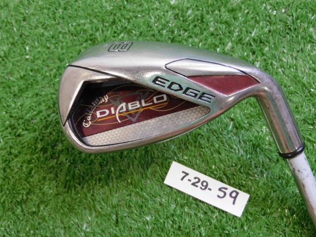 Callaway Diablo Edge 8 Iron Uniflex Steel with Midsize Grip 2* Upright +.5″