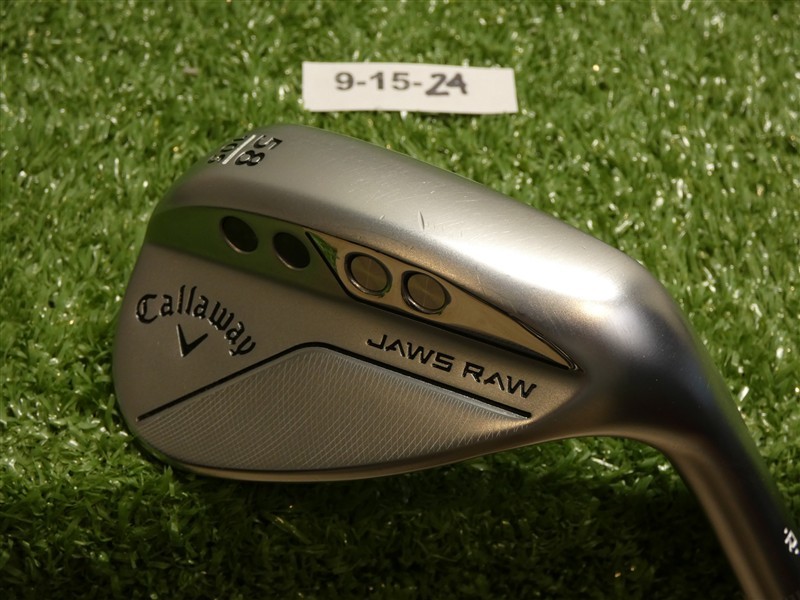 Callaway Jaws Raw Chrome 58* 10* Lob Wedge S Grind DG Spinner Steel Excellent