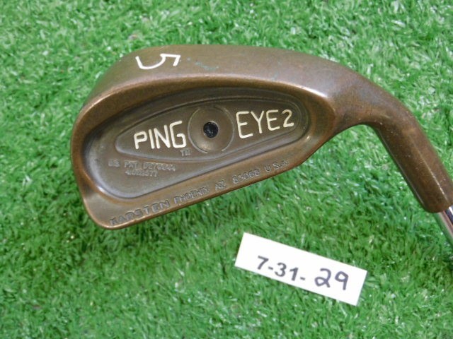 Ping Eye 2 Beryllium Copper BeCu 5 Iron Microtaper Stiff Steel Black Dot