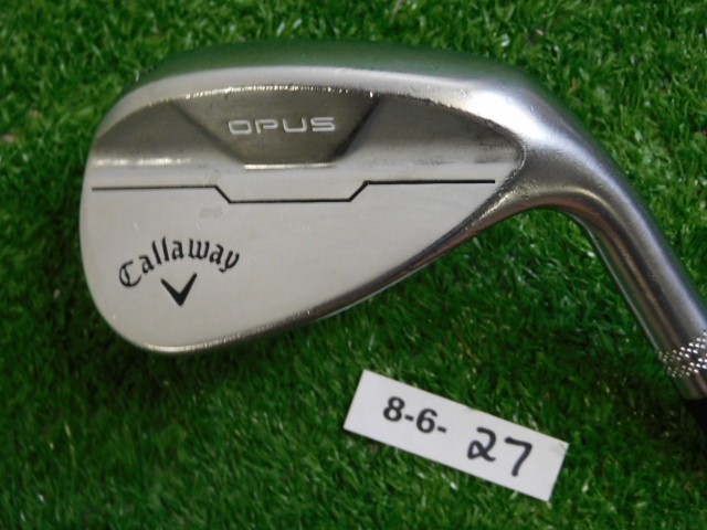 Callaway Opus Brushed Chrome 48* 10* Pitching Wedge S Grind 115 Gunmetal Steel