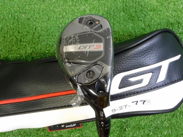 Titleist GT3 19* 3 Hybrid HZRDUS Black 4G 80g 6.0 Stiff Graphite w Headcover New
