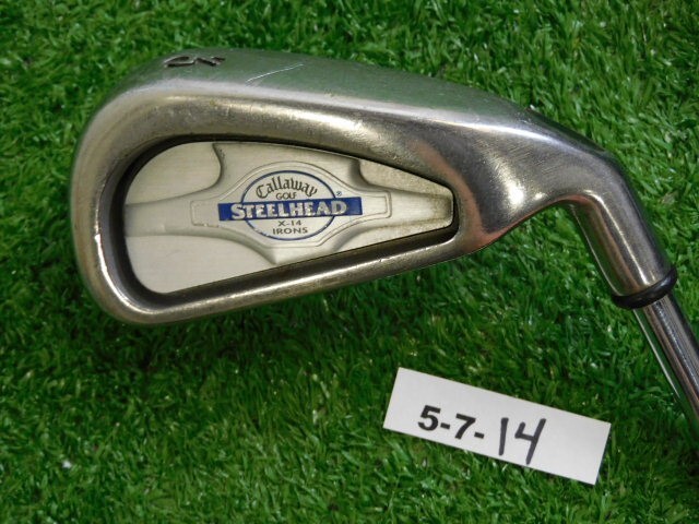 Callaway Steelhead X-14 3 Iron Dynamic Gold S300 Stiff Steel 1* Upright