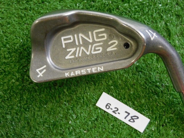 PING Zing 2 4 Iron JZ Stiff Steel Black Dot