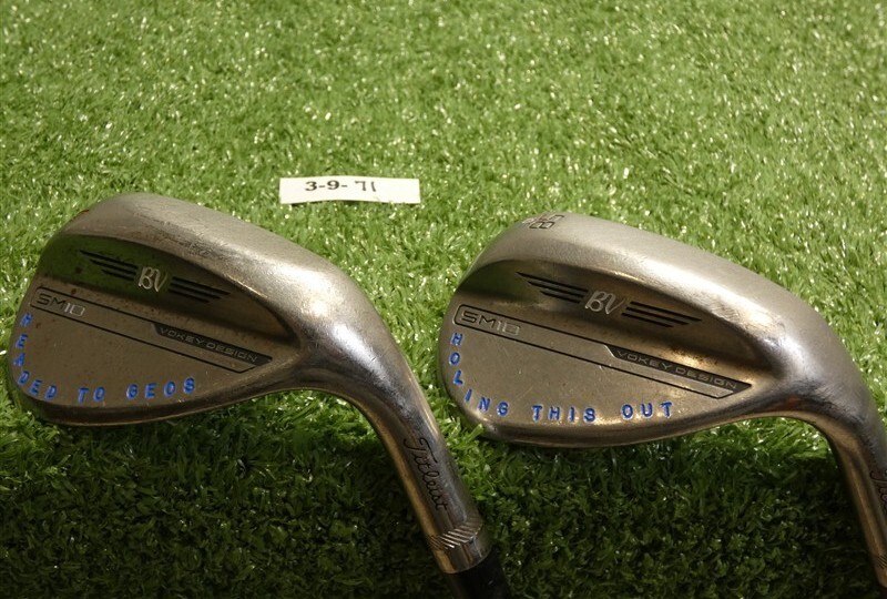 Vokey SM10 WedgeWorks Raw 54/58* 8/10* Sand/Lob Wedge Set ProjectX Regular Steel