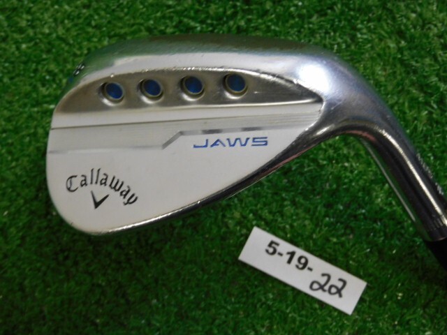 Callaway MD5 Jaws 58* 8* Lob Wedge C Grind S200 Stiff Steel Mid Grip 2* Up +1″