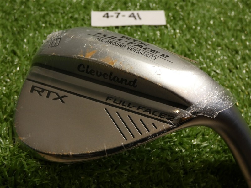Cleveland RTX Full-Face 2 Tour Satin 58* 8* Lob Wedge DG Spinner Steel New