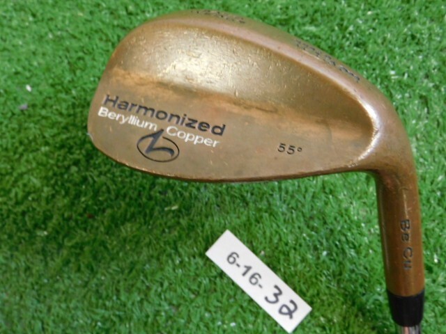 Wilson Staff Harmonized Beryllium Copper BeCu 55* Sand Wedge Steel