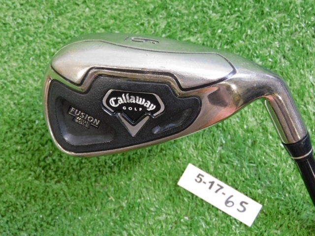Callaway Fusion Wide Sole 6 Iron 75g Regular Graphite Super Stroke Midsize Grip