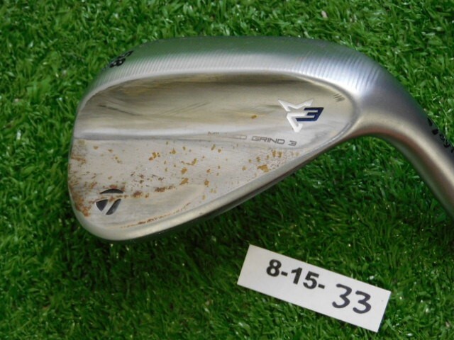 TaylorMade Milled Grind 3 MG3 Raw Chrome 58* 11* Lob Wedge KBS 115 Steel New
