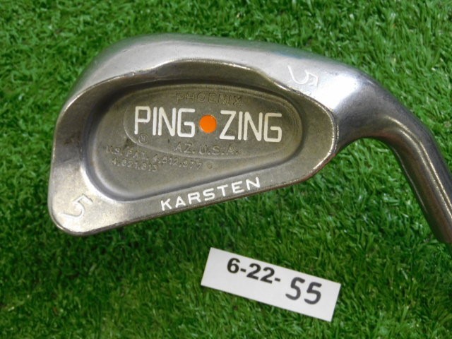 PING Zing 5 Iron KT-M Stiff Steel Orange Dot 2* Flat
