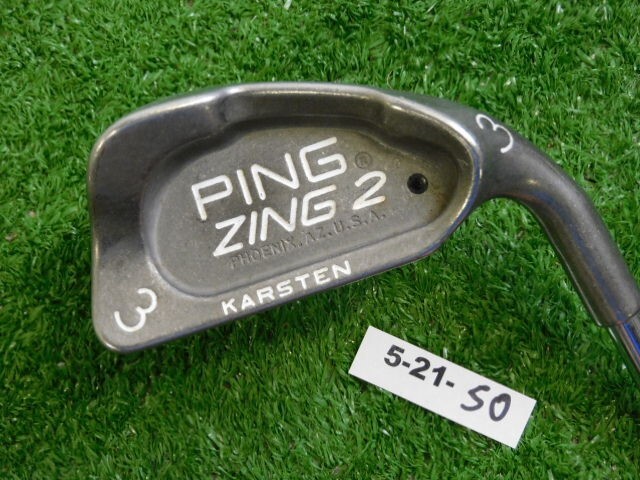 PING Zing 2 3 Iron JZ Stiff Steel Black Dot