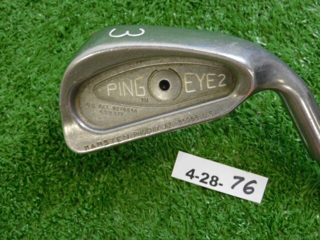 Ping Eye 2 3 Iron ZZ Lite Stiff Steel Black Dot