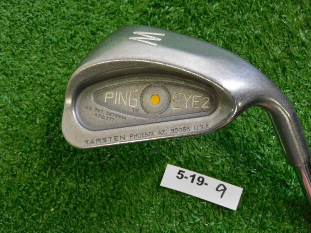 Ping Eye 2 50.5* W Pitching Wedge ZZ Lite Stiff Steel Gold Dot 4* Flat -1″