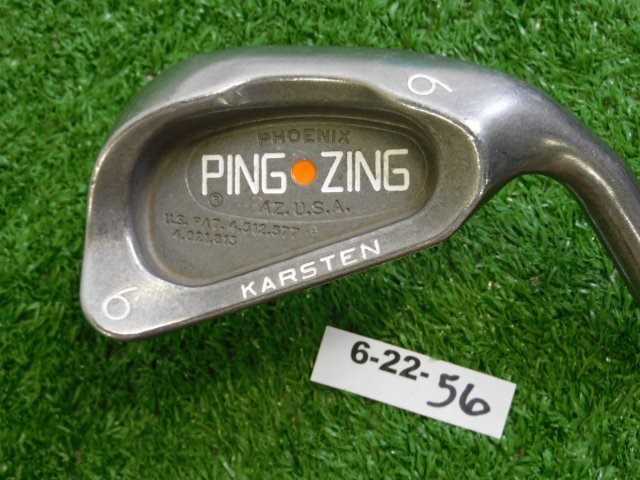 PING Zing 6 Iron KT-M Stiff Steel Orange Dot 2* Flat