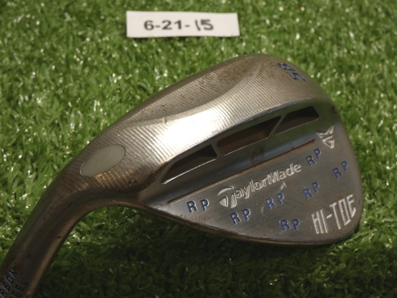 TaylorMade Milled Grind Hi-Toe Left Hand 58* Lob Wedge KBS $Taper 120 Dark Steel