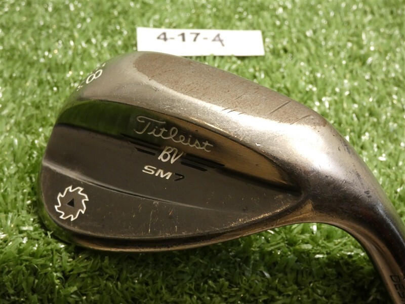 Titleist Vokey SM7 Brushed Steel 58* 08* Lob Wedge M Grind KBS 90 Regular Steel