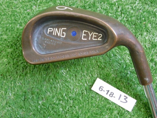 Ping Eye 2+ Beryllium Copper BeCu 6 Iron S300 Stiff Steel U-Size Grip Blue 1* Up