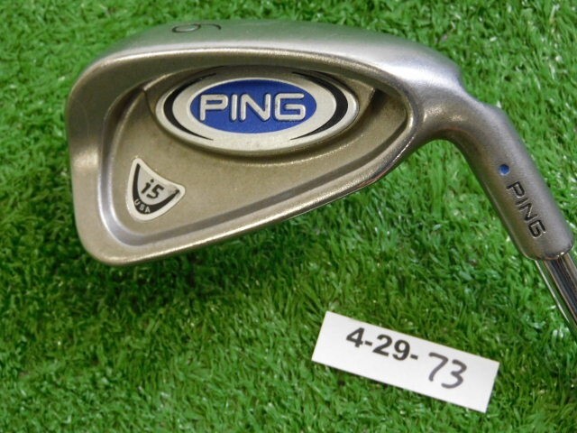 Ping i5 6 Iron Stiff Steel Blue Dot .75* Upright
