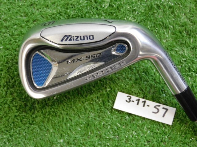 Mizuno MX-950 Forged 6 Iron Dynalite Gold SL R300 Regular Steel Excellent