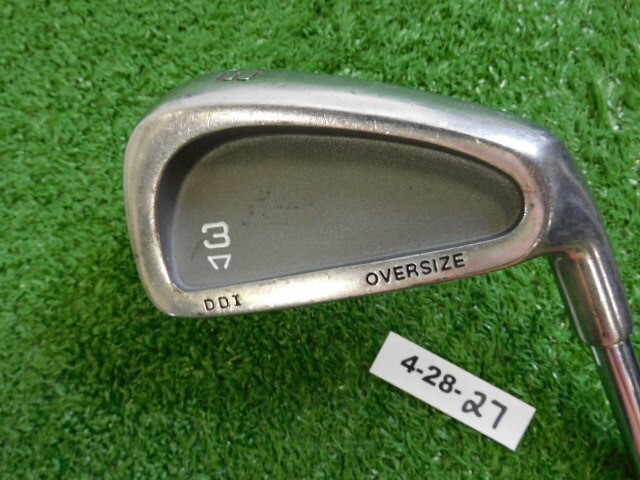 DDI Progressive Weight Oversize 3 Iron Dynamic Stiff Steel 39″