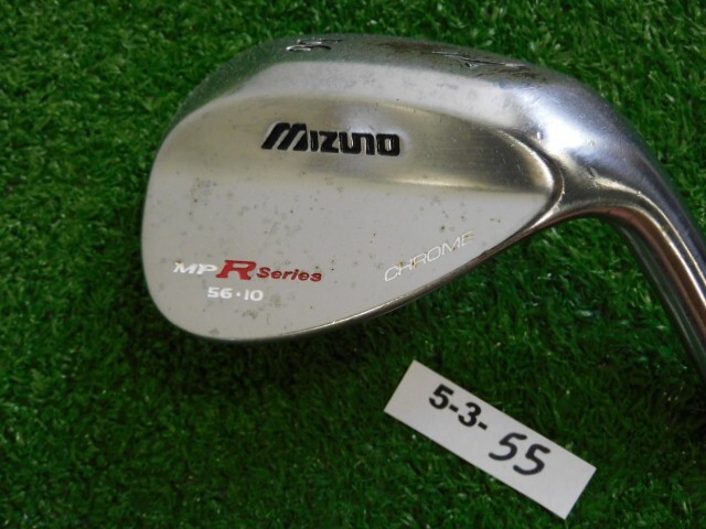 Mizuno MP-R Chrome Forged 56* 10* Sand Wedge Dynamic Gold S300 Stiff Steel +.75″