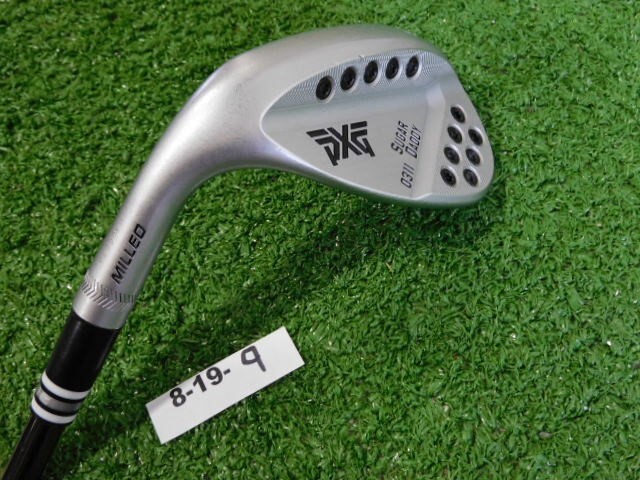 PXG 0311 Sugar Daddy Milled 60* 09* Left Hand Lob Wedge Stiff Black Steel