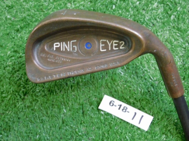 Ping Eye 2 Beryllium Copper BeCu 4 Iron Karsten Olympic Stiff Graphite Blue 1 Up