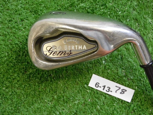 Callaway Big Bertha Womens 6 Iron Gems 65 Ladies Graphite