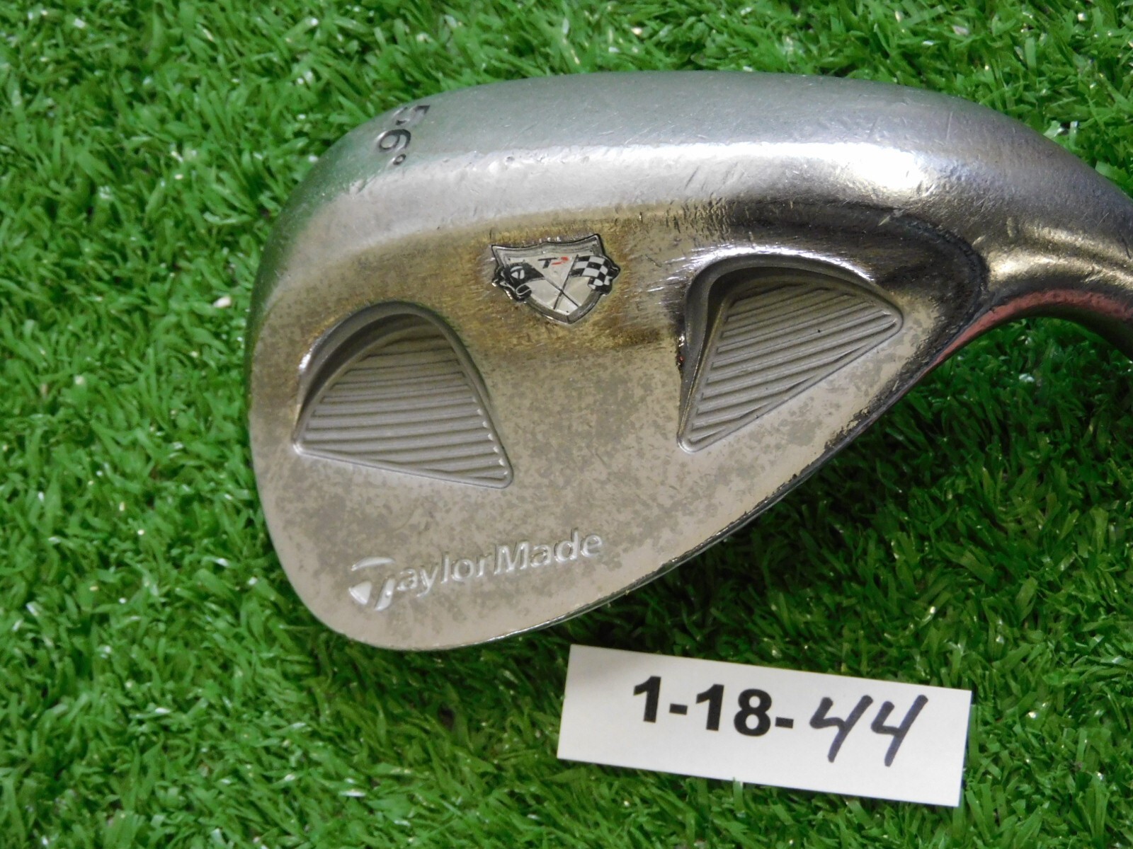 TaylorMade Rac TP Smoke 56* 12* Sand Wedge Dynamic Gold Steel +.75″