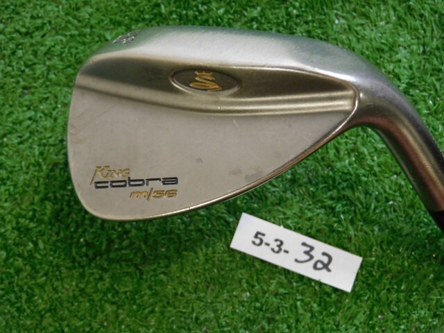 Cobra King M 56* Sand Wedge Dynamic Gold Steel