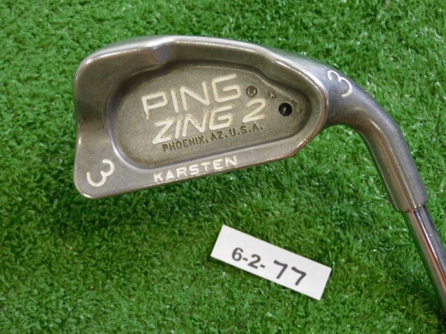 PING Zing 2 3 Iron JZ Stiff Steel Black Dot