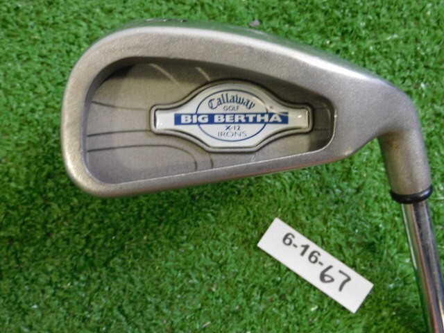 Callaway Big Bertha X-12 3 Iron Memphis 10 98 Uniflex Steel +1″