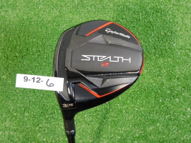 TaylorMade Stealth 2 15* Left Hand 3 Wood Ventus TR Red 5 Regular Graphite